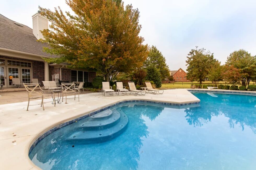 Tulsa Pools We Design and Construct Fire Pits!